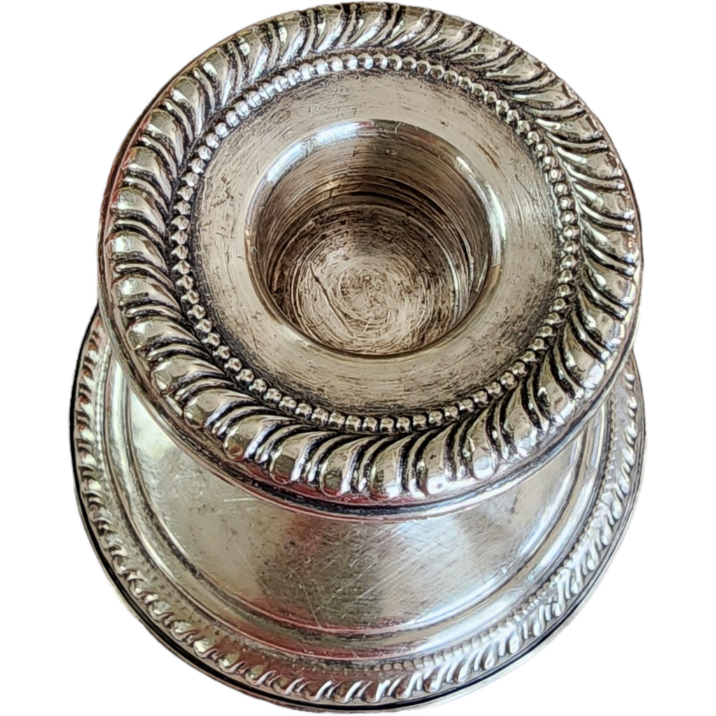 Empire Silver Co Sterling Candlestick Hollowware Weighted Candleholder