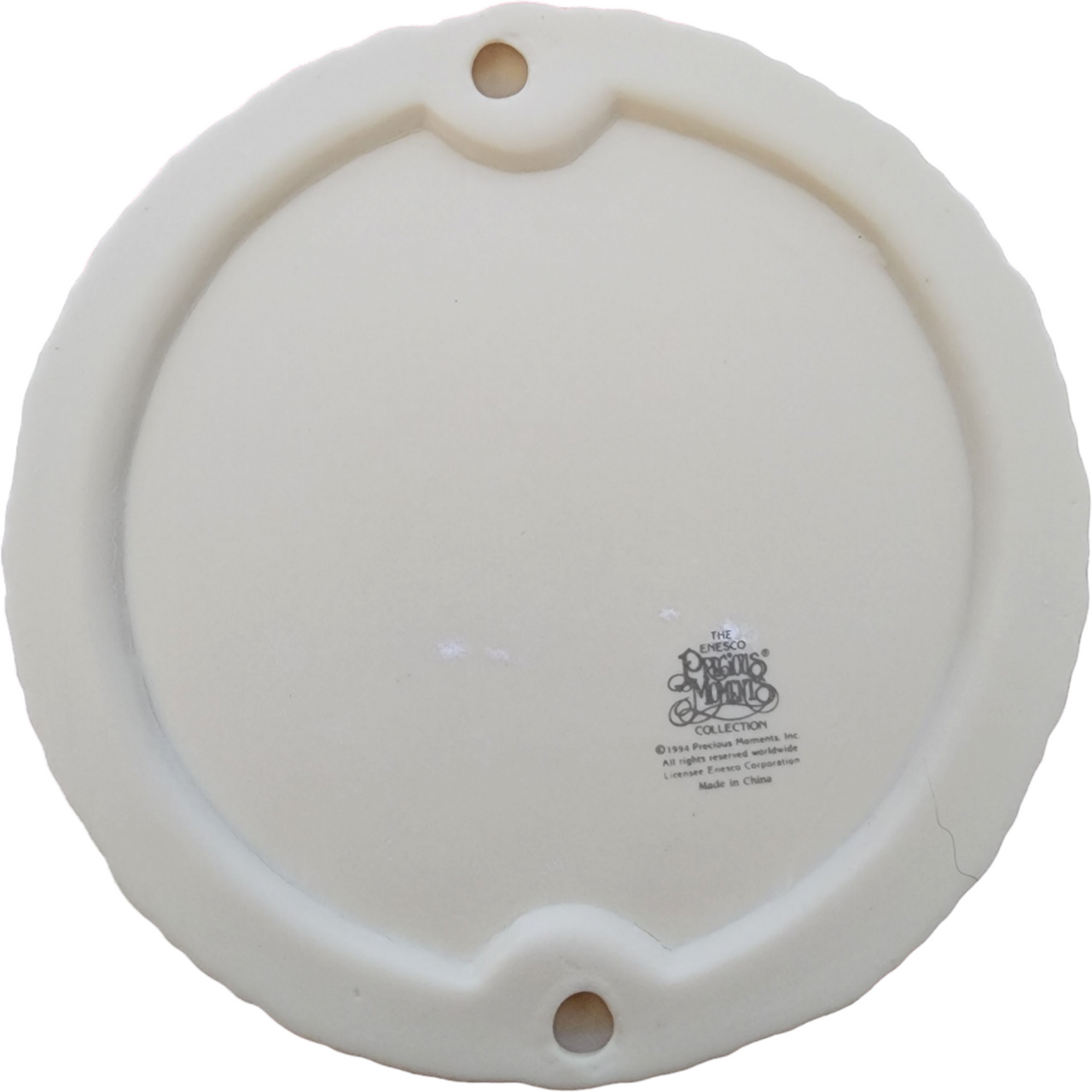 Enesco Precious Moments Nursery  Round Wall Hanging Plaque