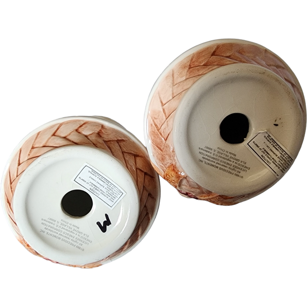 Enesco Precious Moments Thanksgiving Candle Holders