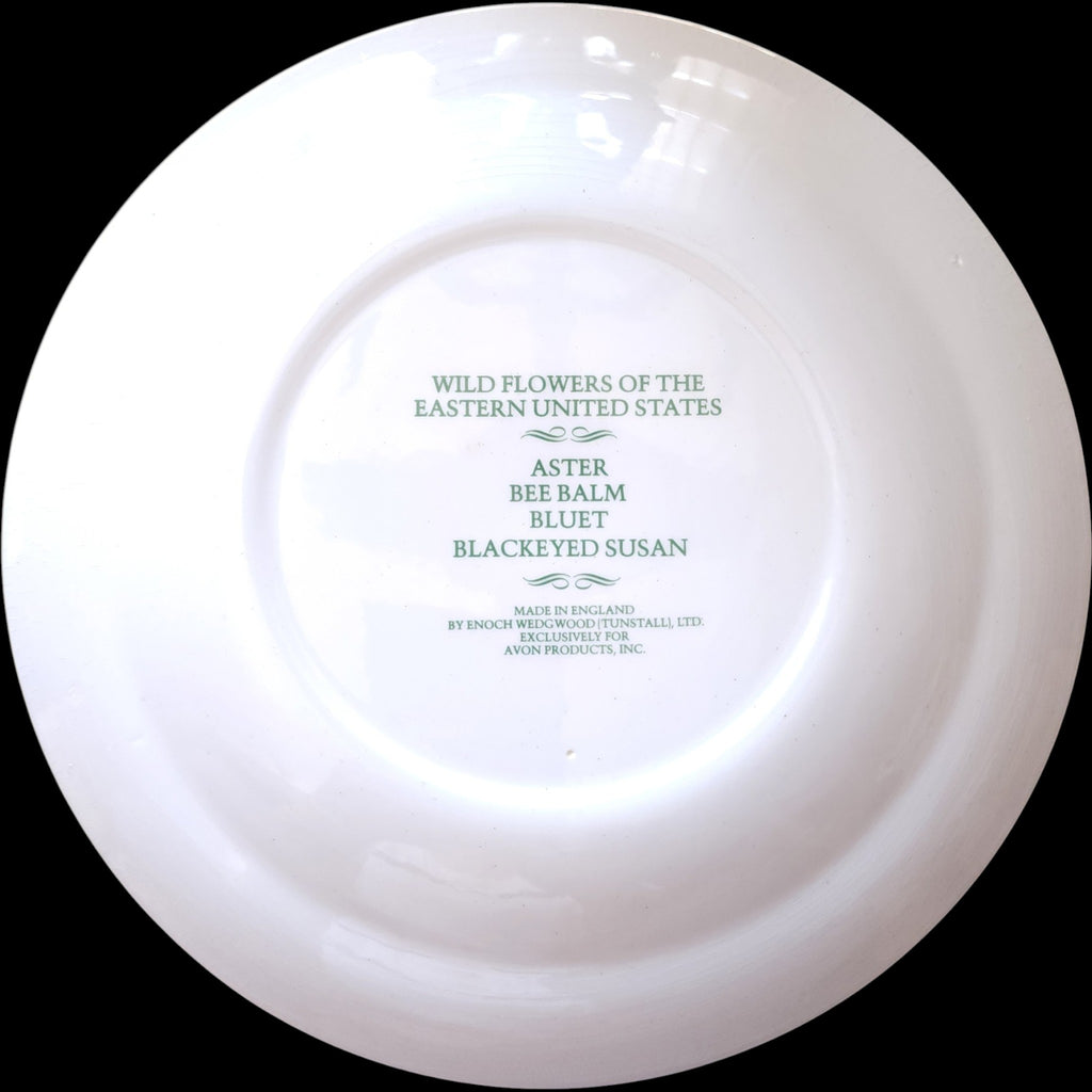 Enoch Wedgwood Wild Flowers of the Eastern United States Avon Collector Plate