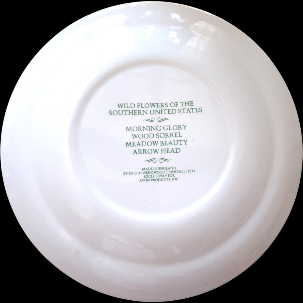 Enoch Wedgwood Wild Flowers of the Southern United States Avon Porcelain Collector Plate