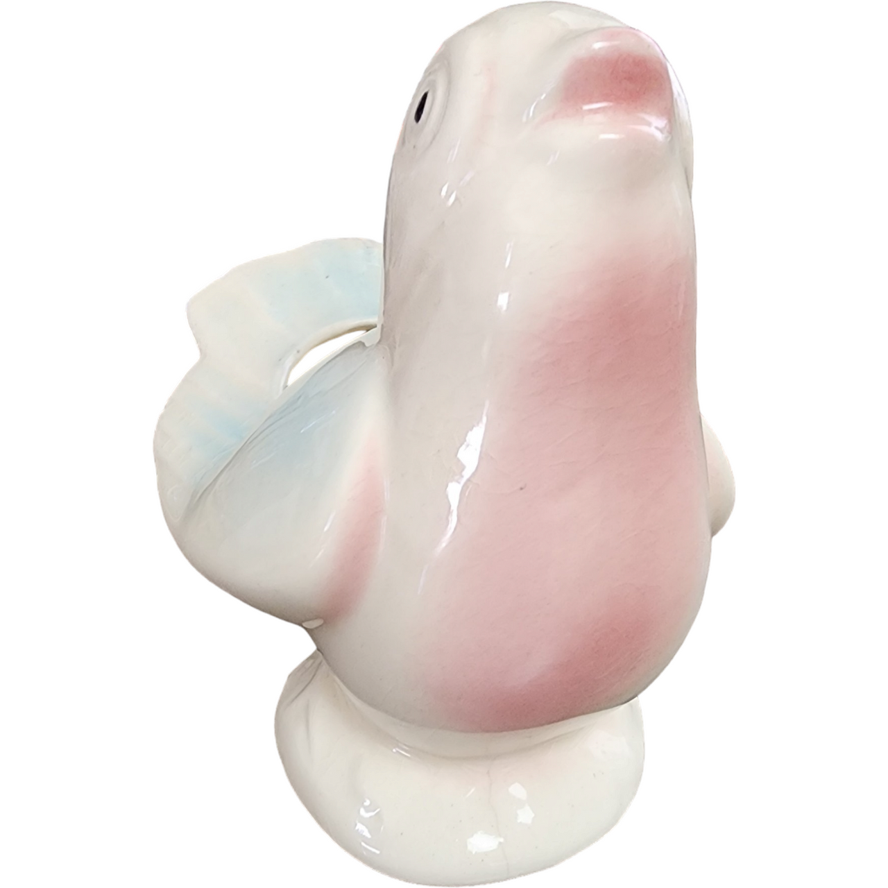 Fapco Baby Nursery Stoneware Bird Planter Occupied Japan