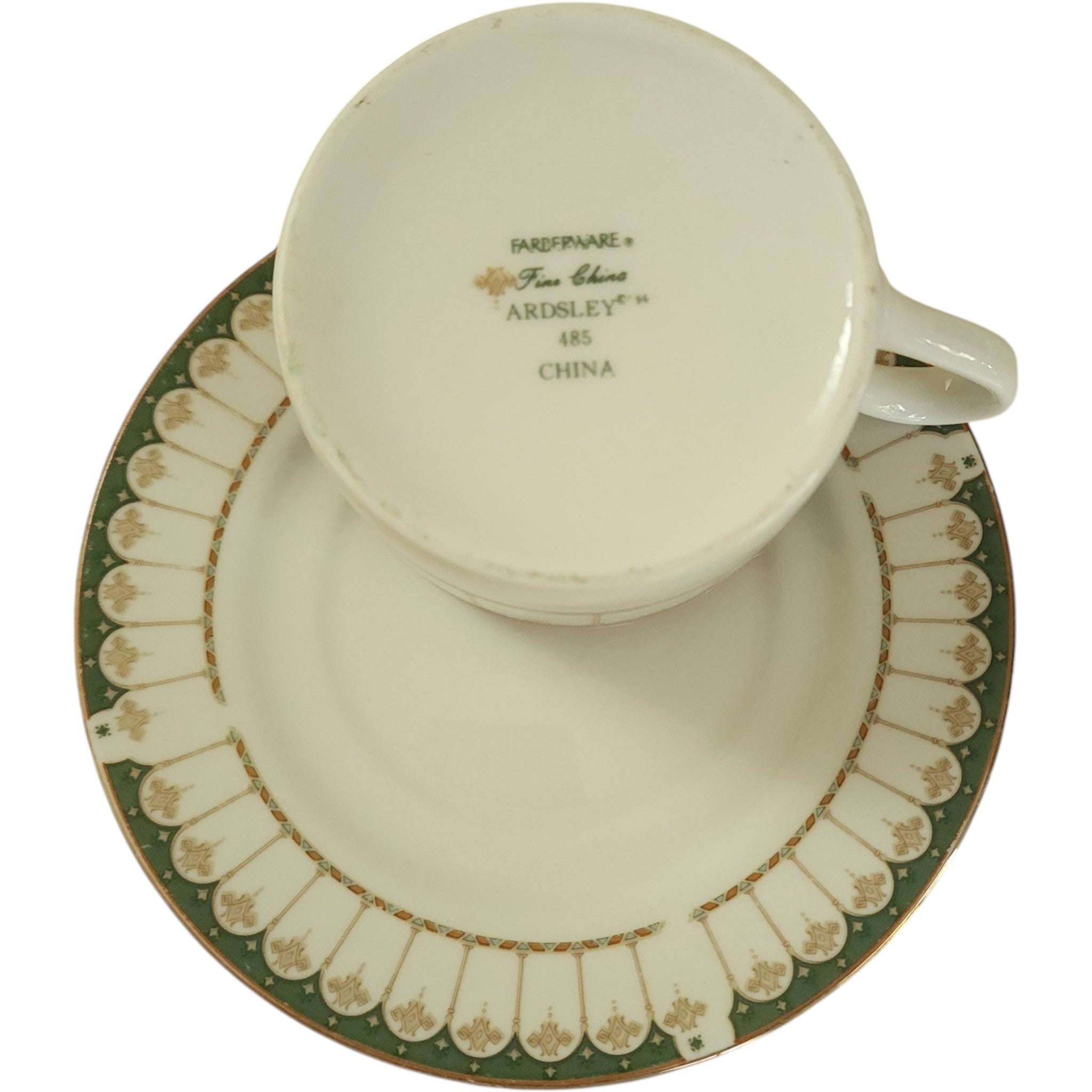 Farberware Ardsley Fine China Cup and Saucer Set