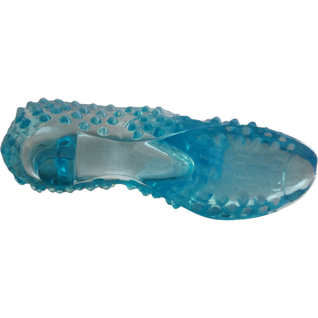 Fenton Hobnail Bluer Opalescent Slipper Vase
