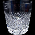 Fichtelberg Cut Crystal Whiskey Glass Diamond Pattern Old Fashioned Rocks Tumbler