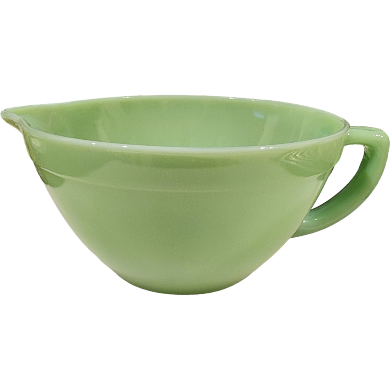 Anchor Hocking Fire King Jadite Restaurant Ware Batter Mixing Bowl