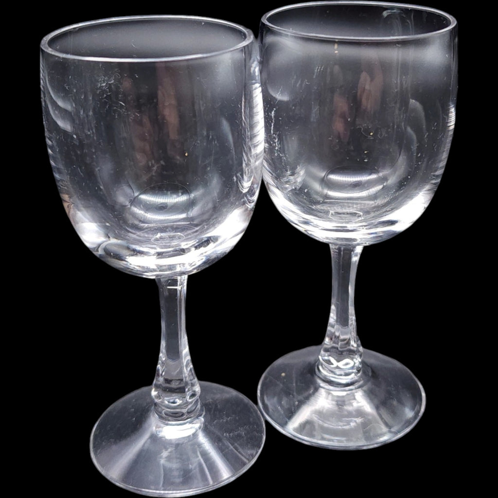 Fostoria Fascination Clear Cordial Glasses Set of 2