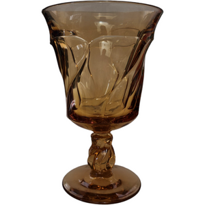 Fostoria Jamestown Amber Water Goblet