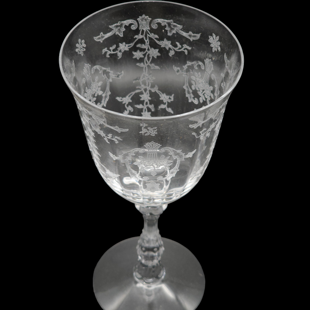 Fostoria Navarre Clear Crystal Water Goblet