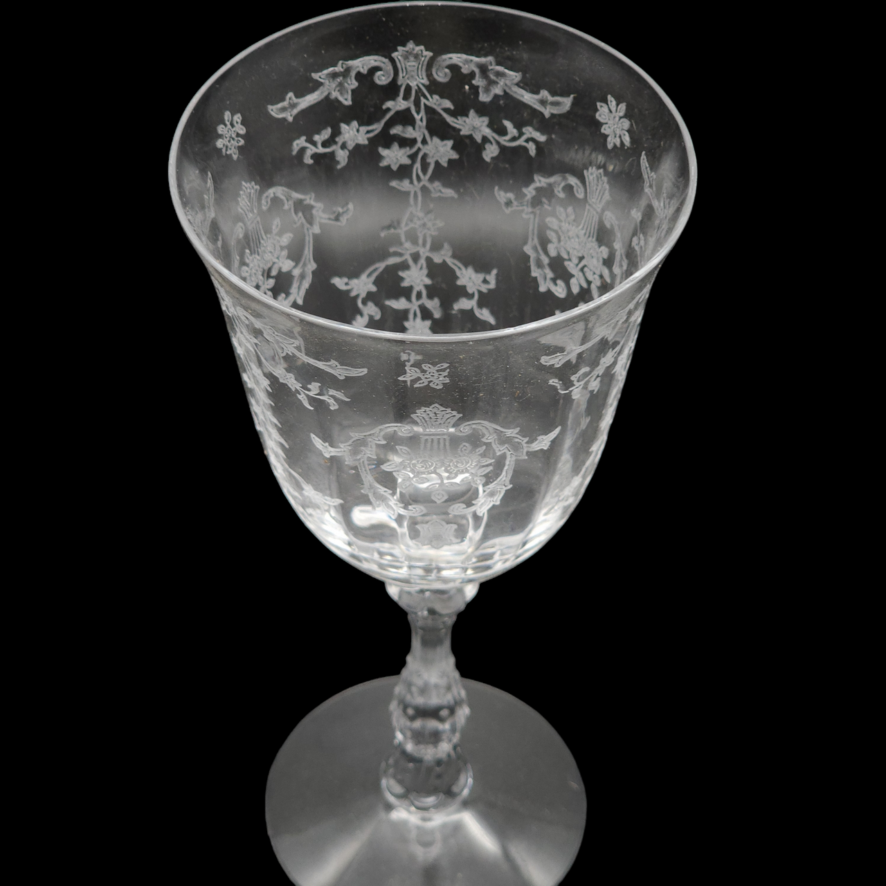 Fostoria Navarre Clear Crystal Water Goblet