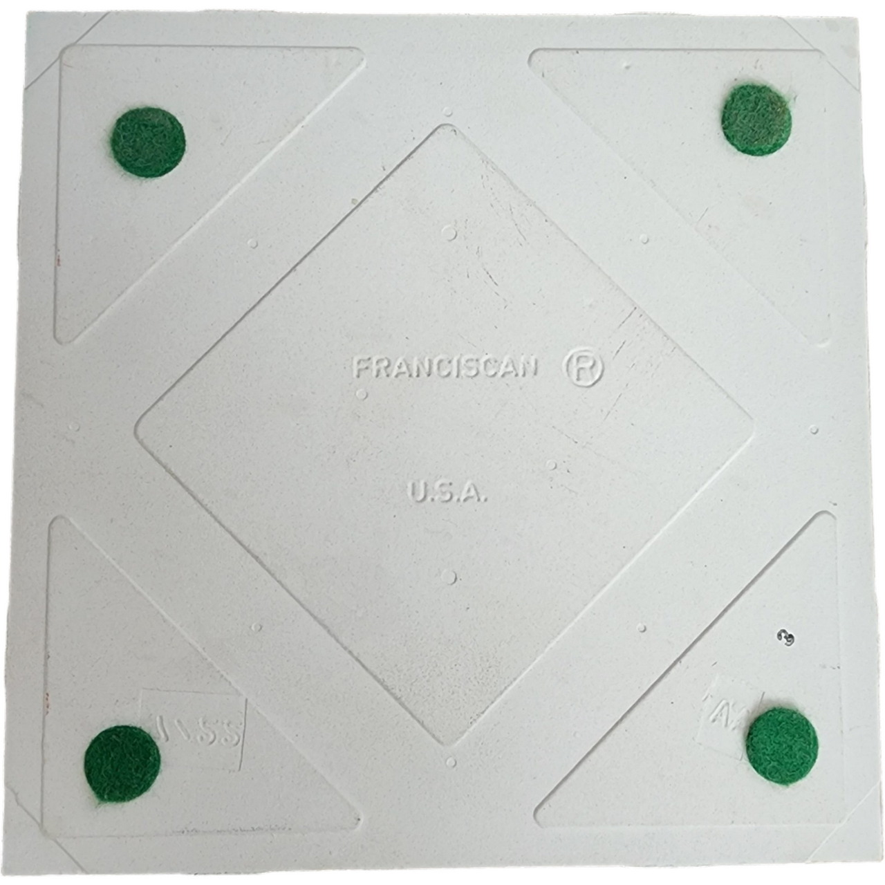 Franciscan Apple USA Backstamp Tea Tile