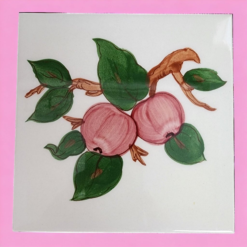 Franciscan Apple USA Backstamp Tea Tile