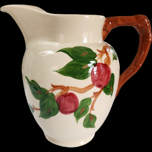 Franciscan Gladding McBean Apple 64 Oz Pitcher USA Backstamp