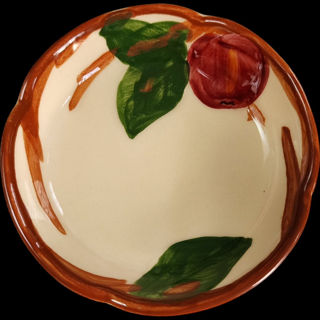 Franciscan Gladding McBean Apple Coaster USA Backstamp