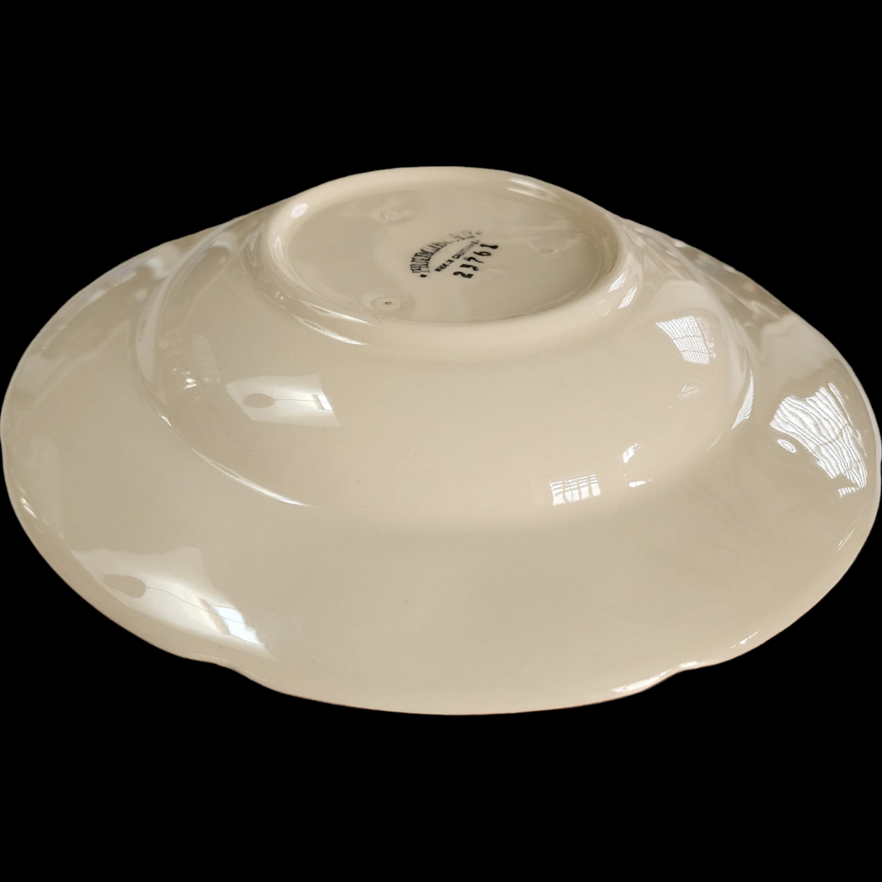 Franciscan Gladding McBean Apple Rim Soup Bowl USA Backstamp