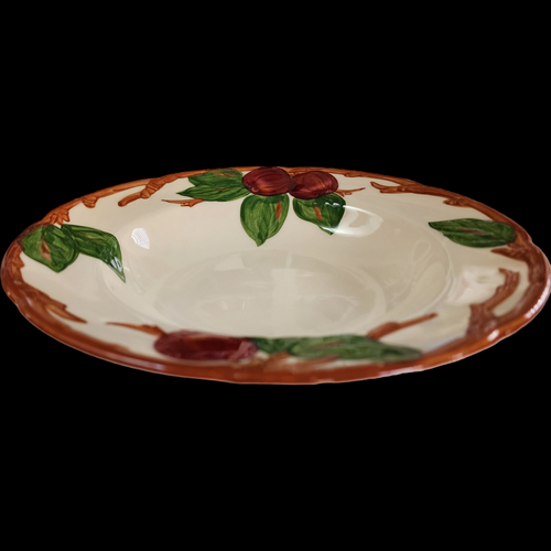 Franciscan Gladding McBean Apple Rim Soup Bowl USA Backstamp
