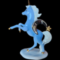 Franklin Mint Porcelain Unicorn Where Love Shines Bright Figurine Collectible Boxed