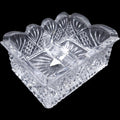 Godinger Dublin Shannon Crystal Sugar Packet Holder Divided Caddy