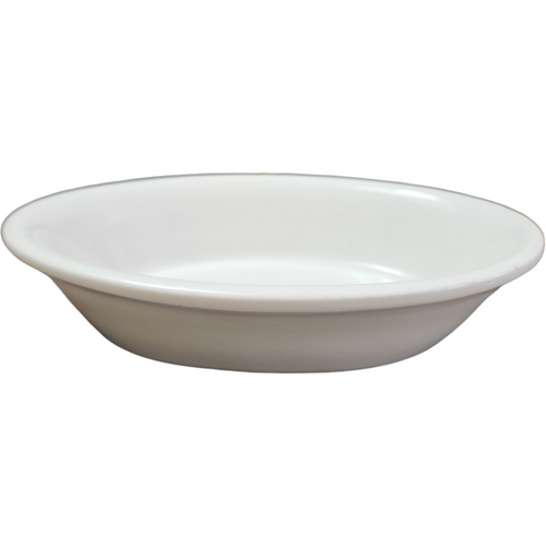 Greenwood China White Ironstone  Smooth Relish Dish Bowl