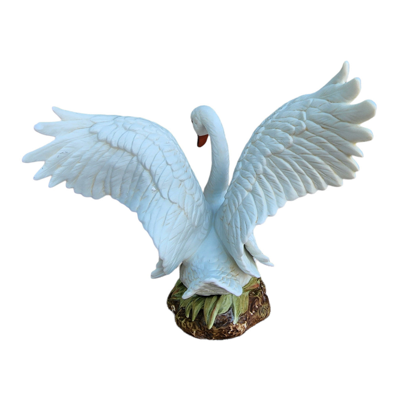 HOMCO Masterpiece Porcelain Swan Figurine 1987