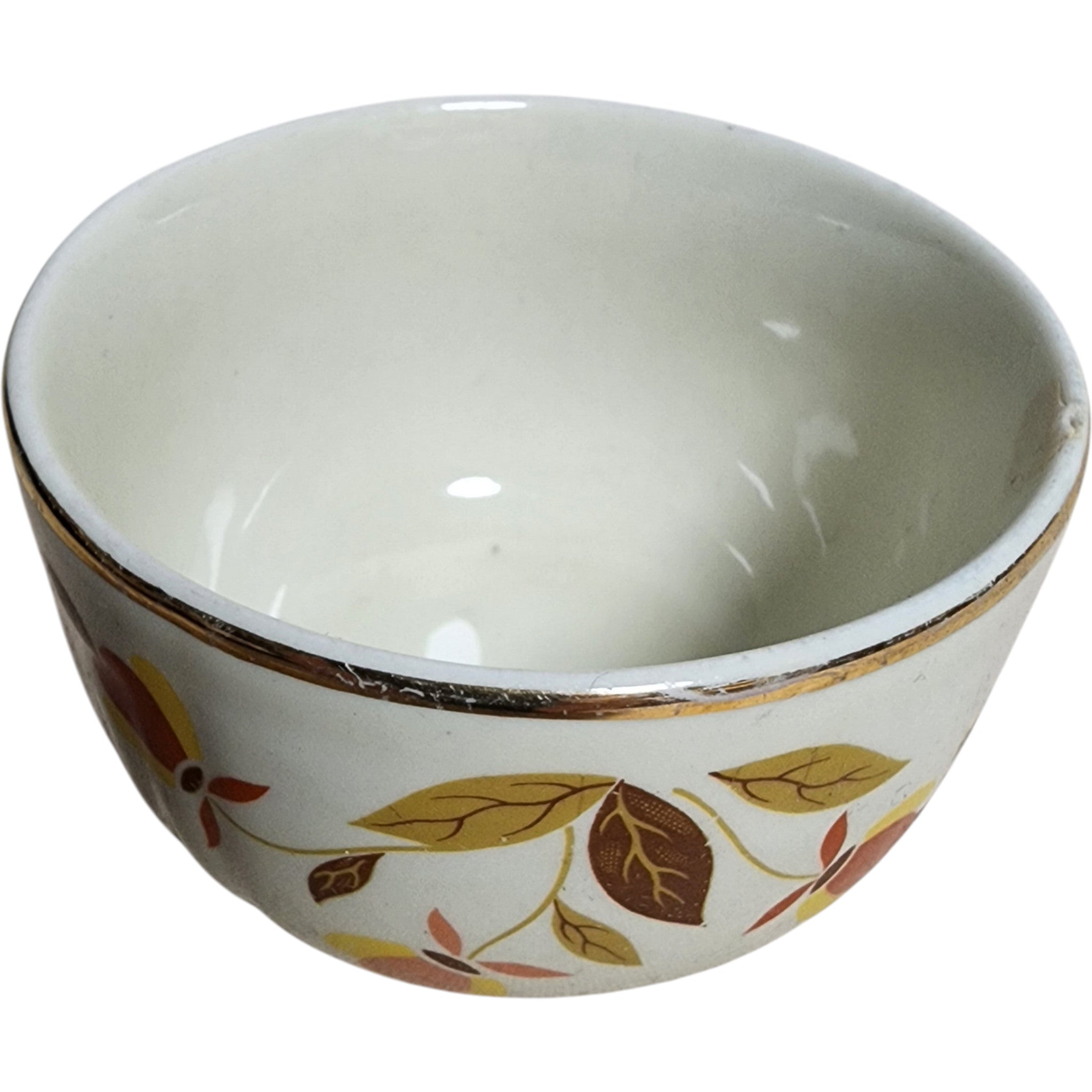 Hall China Autumn Leaf 7 Oz Radiance Custard