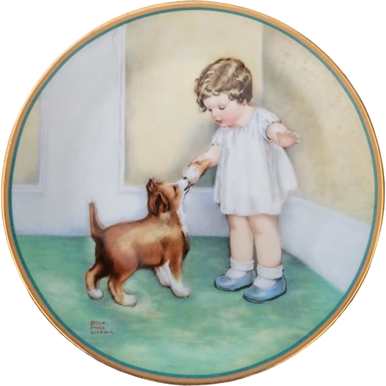 Hamilton Collection A Child's Best Friend The Reward - Decorative Plate No Box