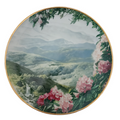 Hamilton Collection Sea To Shining Sea Blue Ridge MountainS Plate Boxed