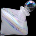 Handcrafted Iridescent Art Glass Perfume Bottle Silvestri Studio Glass Vanity Collectible