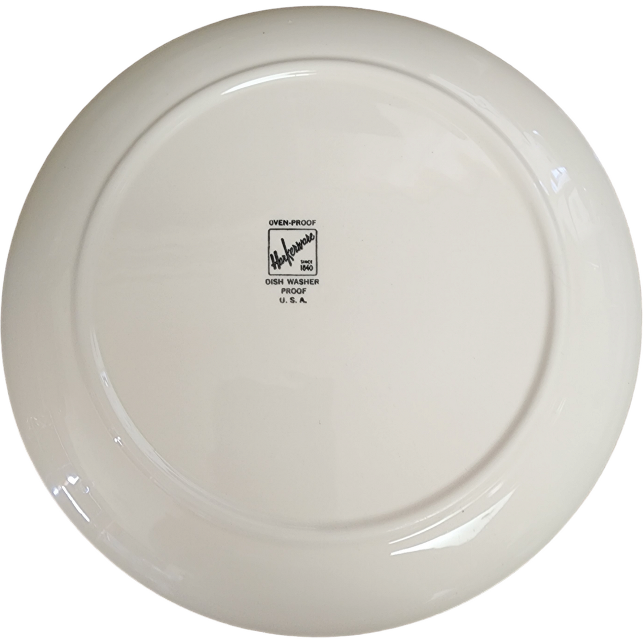 Harker Cock O'Morn White Rooster Coral Background Dinner Plate