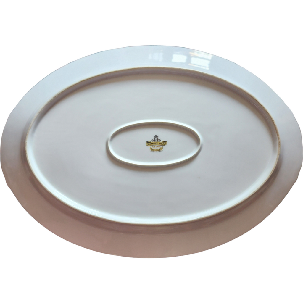 Harmony House China Wembley Oval Serving Platter