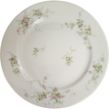 Haviland Limoges Theo Smooth Off White Pink Roses Dinner Plate France