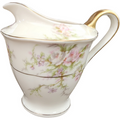 Haviland Rosalinde New York Scallop Pink, Lavender & White Flowers Creamer