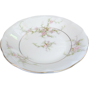 5" Haviland Rosalinde New York Scallop Pink, Lavender & White Flowers  Fruit/Dessert /Sauce Bowl