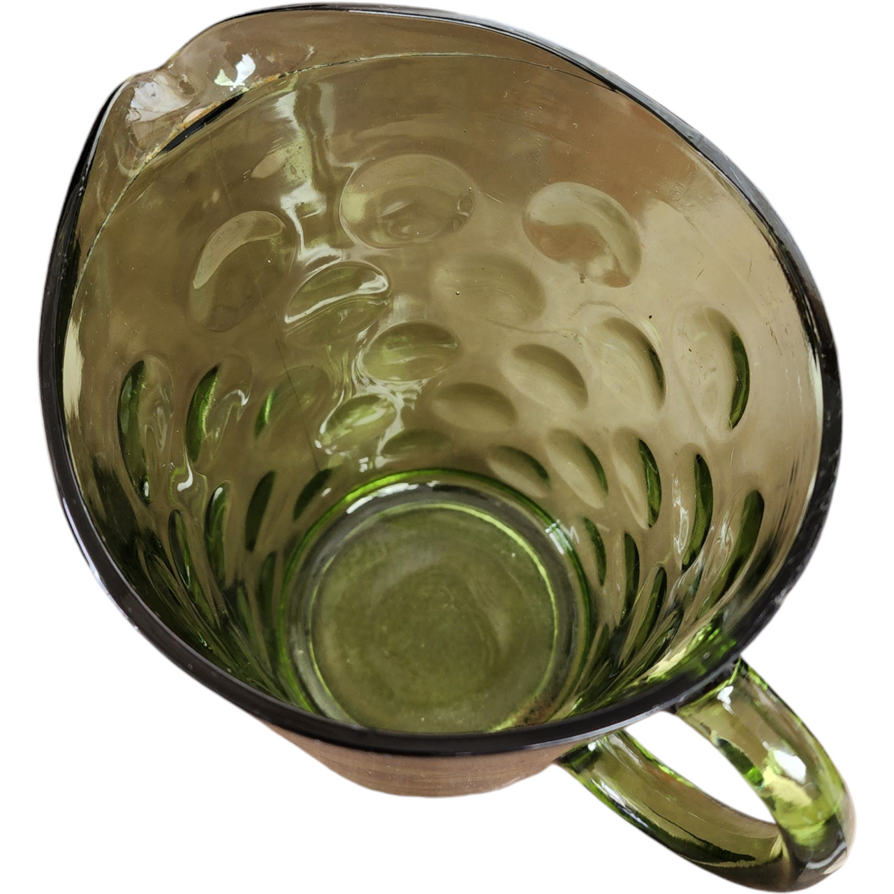 Hazel-Atlas Eldorado Avocado Green 56 Oz Pitcher