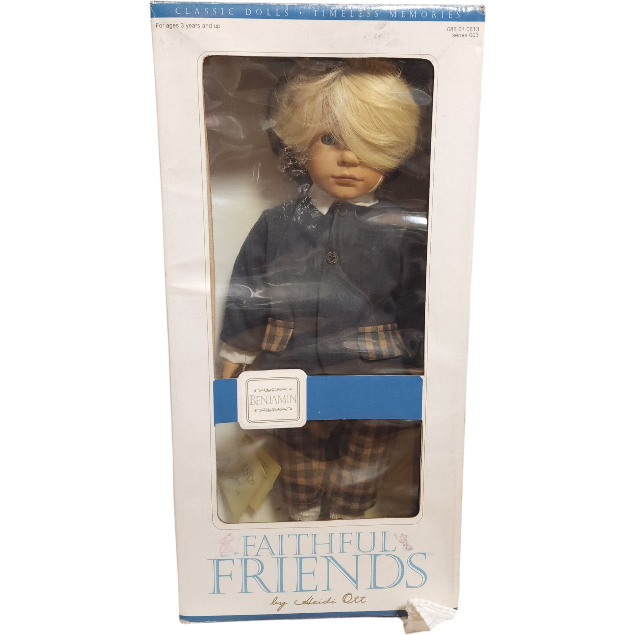 Heidi Ott Faithful Friends Benjamin Collectible Doll