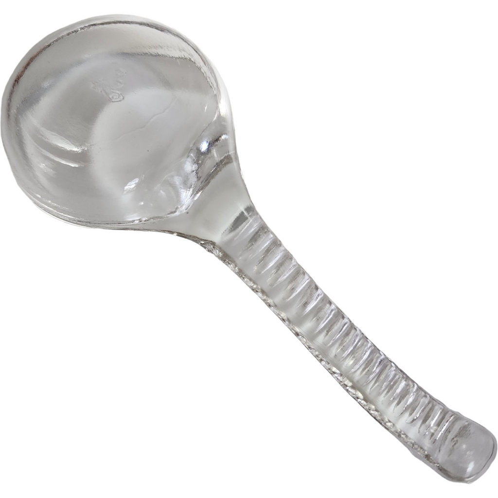 Higbee Clear Heavy Pressed Marmarlade/Mayo Ladle