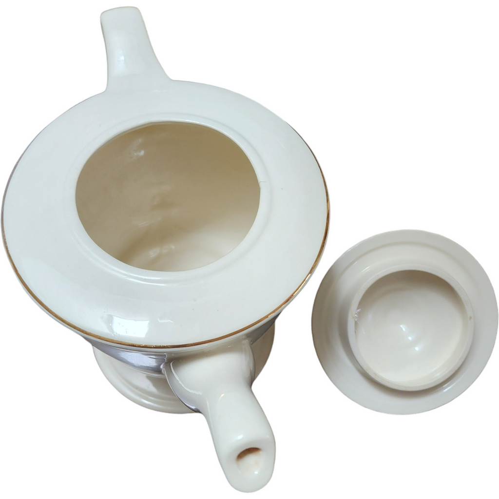 Homer Laughlin Dogwood Liberty Teapot & Lid 5 Cup