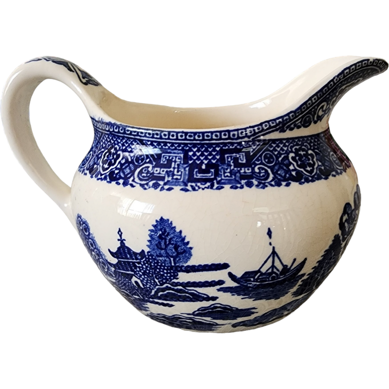 Homer Laughlin Blue Willow Design  Creamer