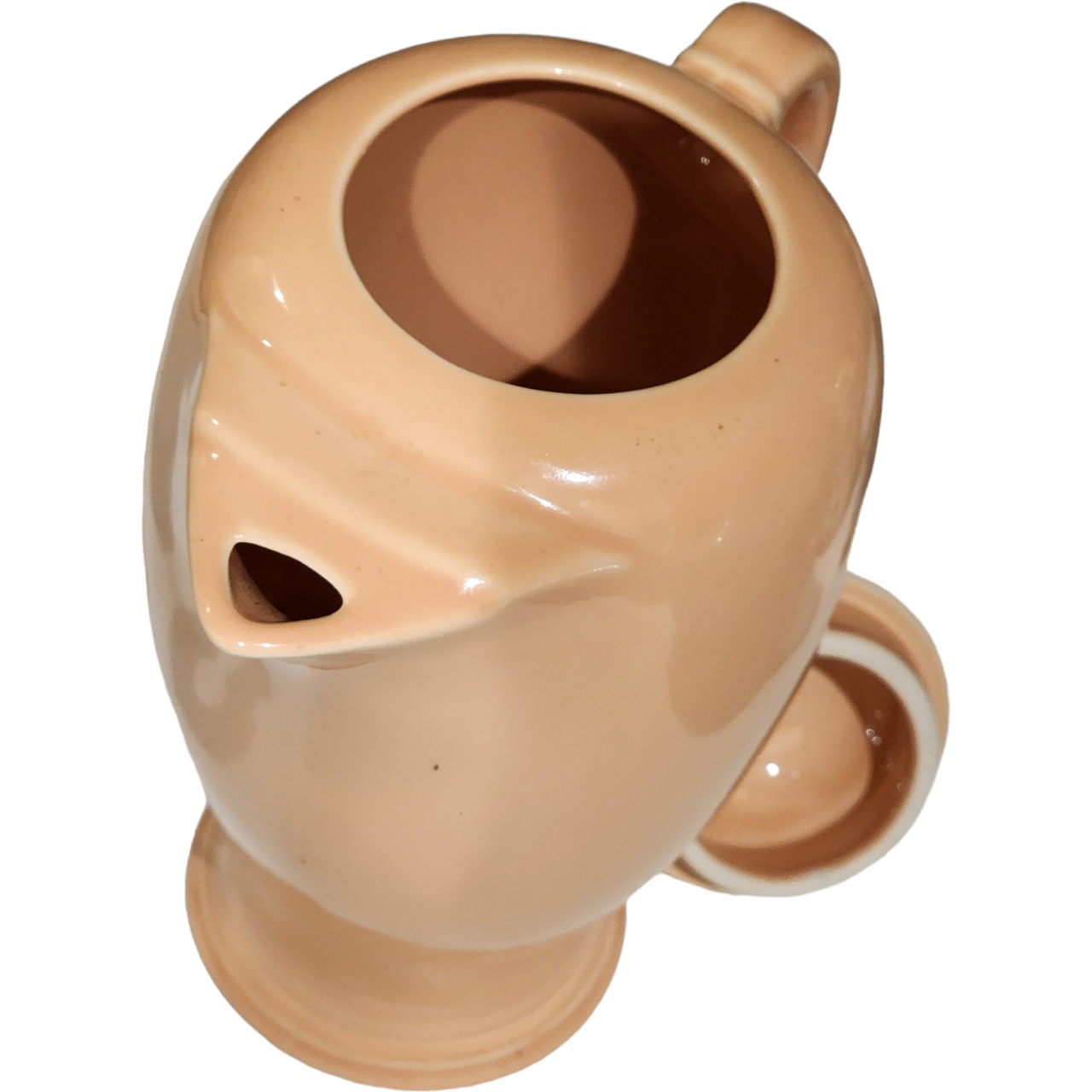 Homer Laughlin Fiesta® Apricot Covered Coffee Server