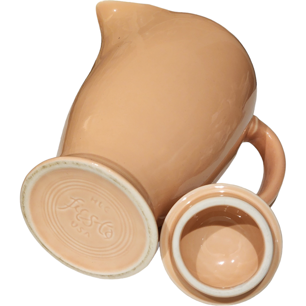 Homer Laughlin Fiesta® Apricot Covered Coffee Server