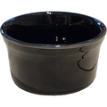 Homer Laughlin Fiesta Black Ramekin Souffle Dessert Bowl