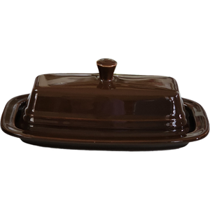 Homer Laughlin Fiesta® Chocolate 1/4 Lb Covered Butter