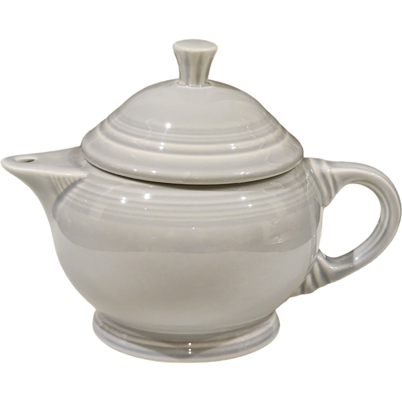 Homer Laughlin Fiesta® Fiesta Fiesta Gray Pearl Small Teapot & Lid 2 Cup