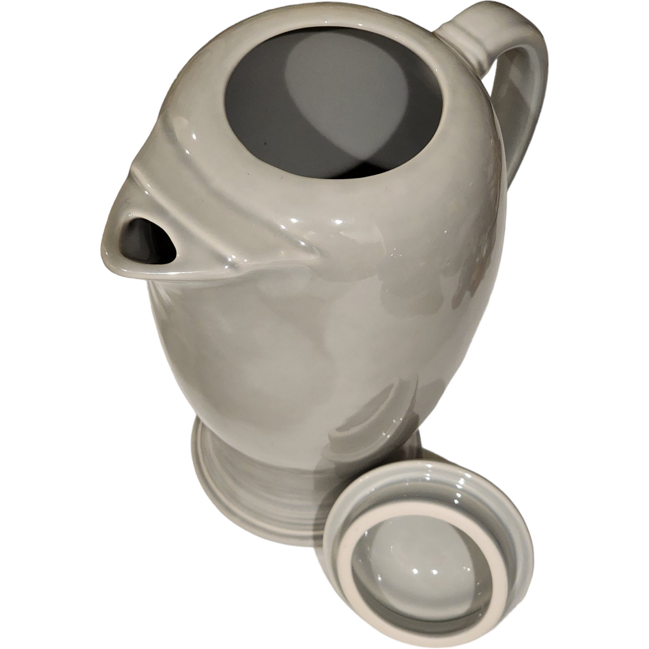 Homer Laughlin Fiesta® Fiesta Gray Pearl Covered Coffee Server