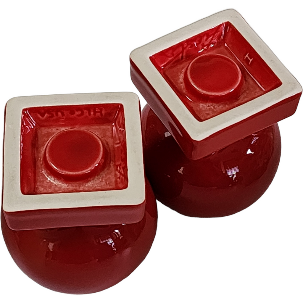Homer Laughlin Fiesta® Fiesta Scarlet  Bulb Candleholder Set of 2
