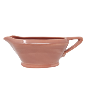 Homer Laughlin Fiesta Harlequin Rose Sauce Gravy Boat