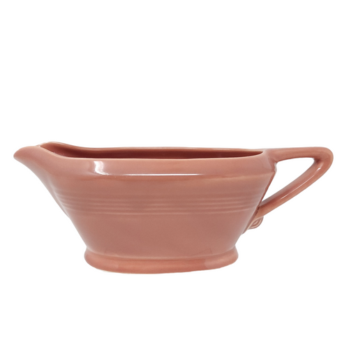 Homer Laughlin Fiesta Harlequin Rose Sauce Gravy Boat