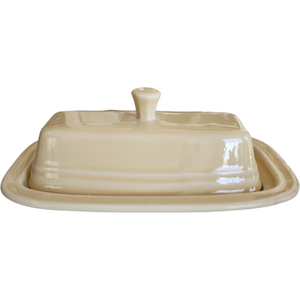 Homer Laughlin Fiesta Ivory 1/4 Lb Covered Butter