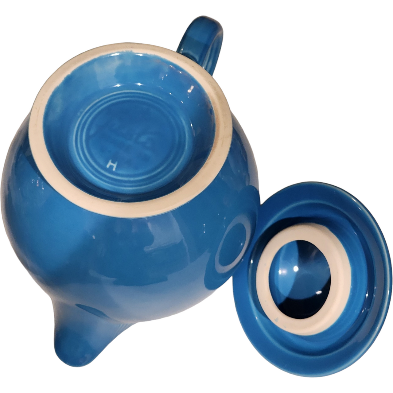 Homer Laughlin Fiesta Peacock Teapot & Lid 5 Cup
