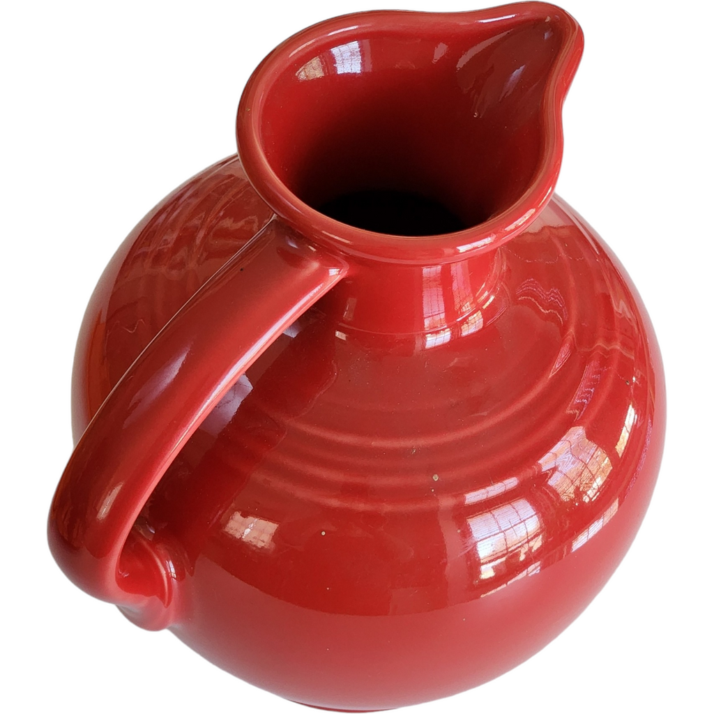 Homer Laughlin Fiesta Scarlet Red Open Carafe